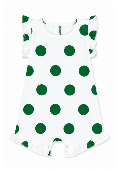 Tutina a pois NOT ONLY MONDAY | ERIKINAPOPELINE POIS VERDE